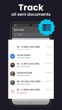 FAX App: Send Faxes from Phone screenshots
