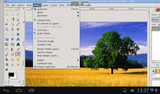 XGimp Image Editor screenshots