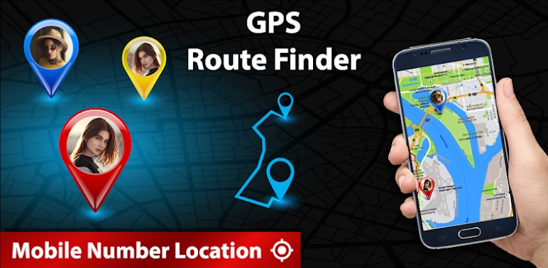 GPS Mobile Number Place Finder screenshots