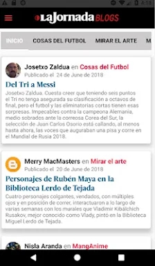 La Jornada screenshots