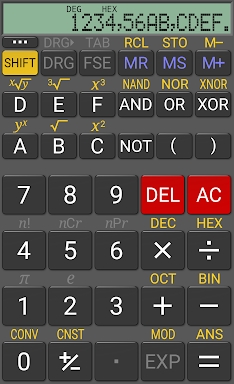 RealCalc Scientific Calculator screenshots