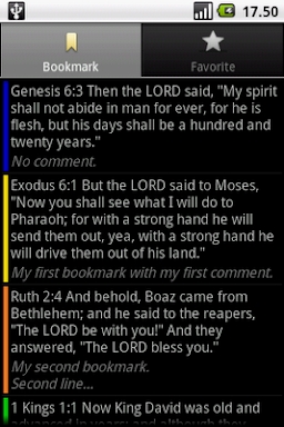 Holy Bible (RSV) screenshots