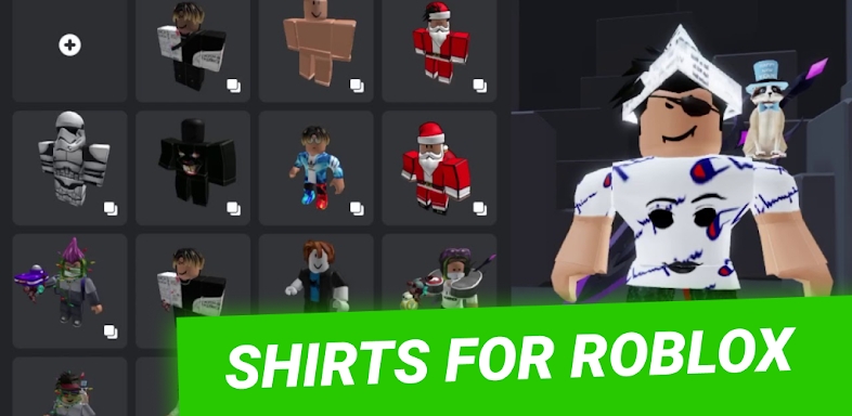 Shirts for roblox screenshots