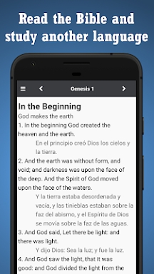 BIBLE SPANISH ENGLISH screenshots