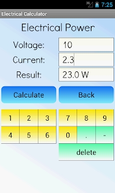 Electrical Calculator screenshots