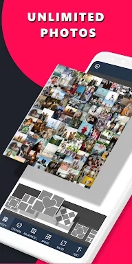 Unlimited Photo Collage Maker screenshots