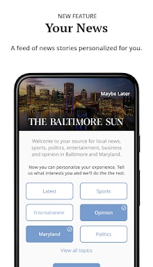 Baltimore Sun screenshots
