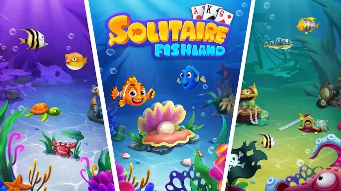 Solitaire - Fishland screenshots