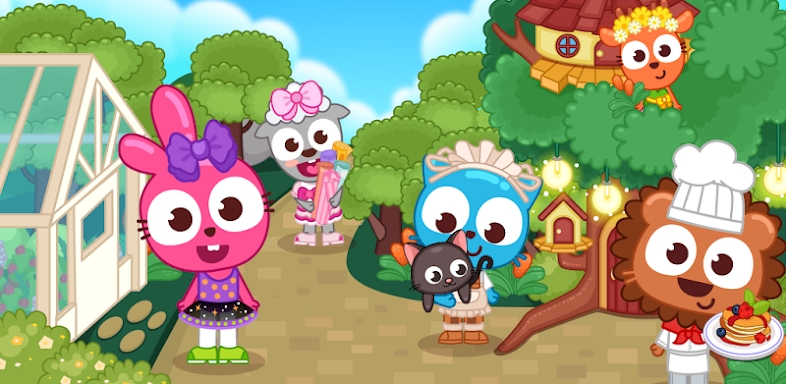 Papo Town: Forest Friends screenshots