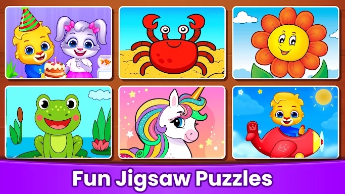 Puzzle Kids: Jigsaw Puzzles screenshots