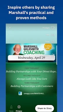 Marshall Goldsmith Coaching screenshots