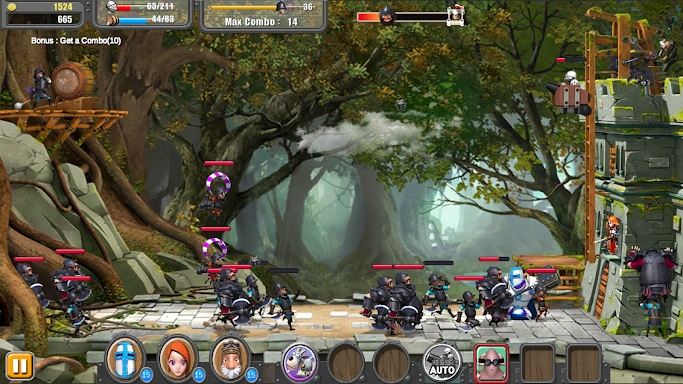 The Onion Knights : Defense screenshots