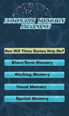 Complete Memory Training Game screenshots