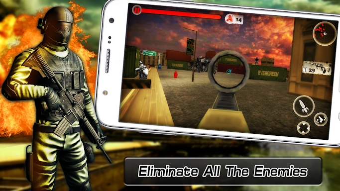 Modern Commando Combat 3D screenshots
