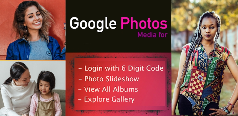 Media for Google Photos screenshots