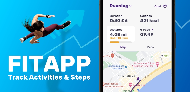 FITAPP: Run Distance Tracker screenshots