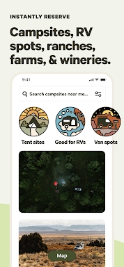 Hipcamp: Camping, RVs & Cabins screenshots