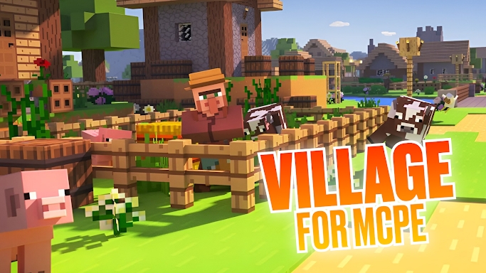 Village for MCPE: Mincraft Mod screenshots