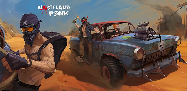 Wasteland Punk: Survival RPG screenshots