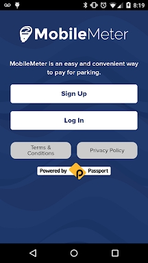 MobileMeter screenshots