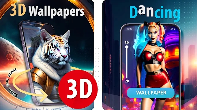 DeepX Wallpapers +3D screenshots