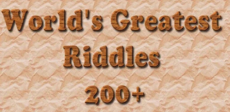 World's Greatest Riddles screenshots