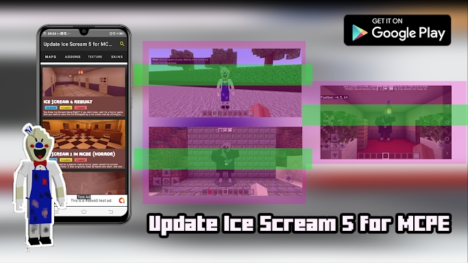 Update Ice Scream 5 for MCPE screenshots