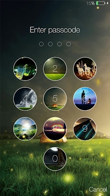 Fireflies lockscreen screenshots
