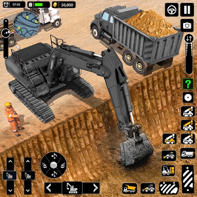 Snow Offroad Construction Game screenshots