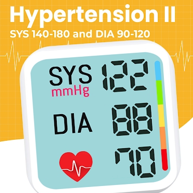 Blood Pressure BPM Tracker screenshots