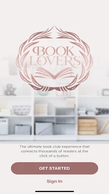 The Book Lovers App screenshots