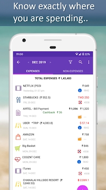 Automated Expense Tracker screenshots