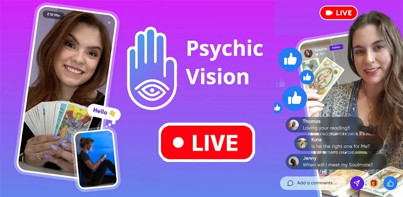 Psychic Vision: Video & Chat screenshots