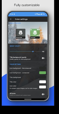 Bluetooth Audio Connect Widget screenshots