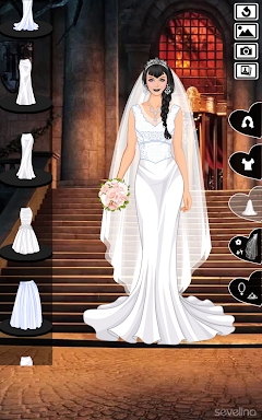 Sweet Vampire Wedding dress up screenshots
