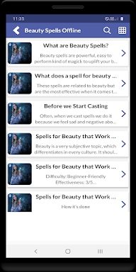 Beauty Spells - Offline screenshots
