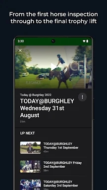 Burghley TV screenshots