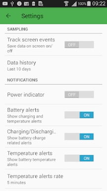 Battery Analytics screenshots