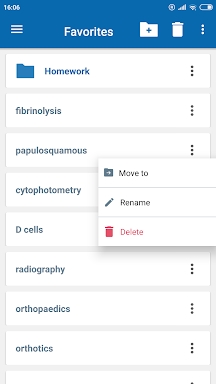 Oxford Medical Dictionary screenshots