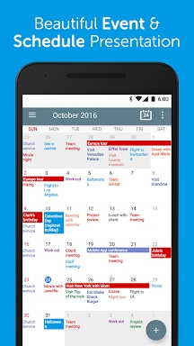 Calendar+ Schedule Planner screenshots
