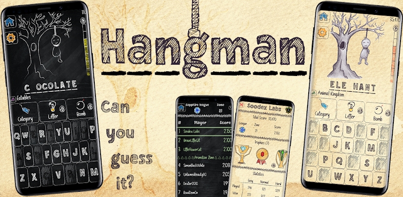 Hangman - League Championship screenshots
