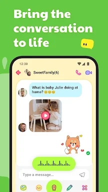 JusTalk Kids - Safe Messenger screenshots