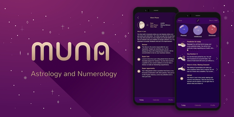 Muna. Astrology and Numerology screenshots