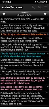 La Sainte Bible, Louis Segond screenshots