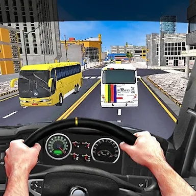 Traffic And Bus Driving 2022 screenshots