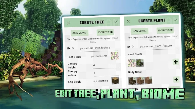 AddOns Maker for Minecraft PE screenshots