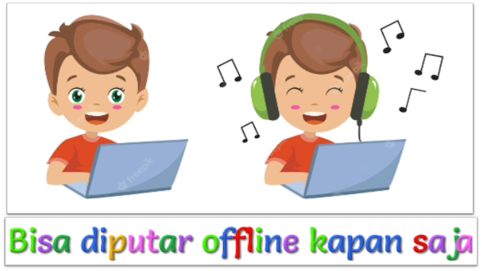 Kids Song Offline plus lyric screenshots