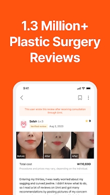 UNNI: Plastic Surgery & Review screenshots