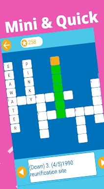 Easy Crossword with More Clues screenshots