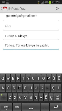 Türkçe Q Klavye screenshots